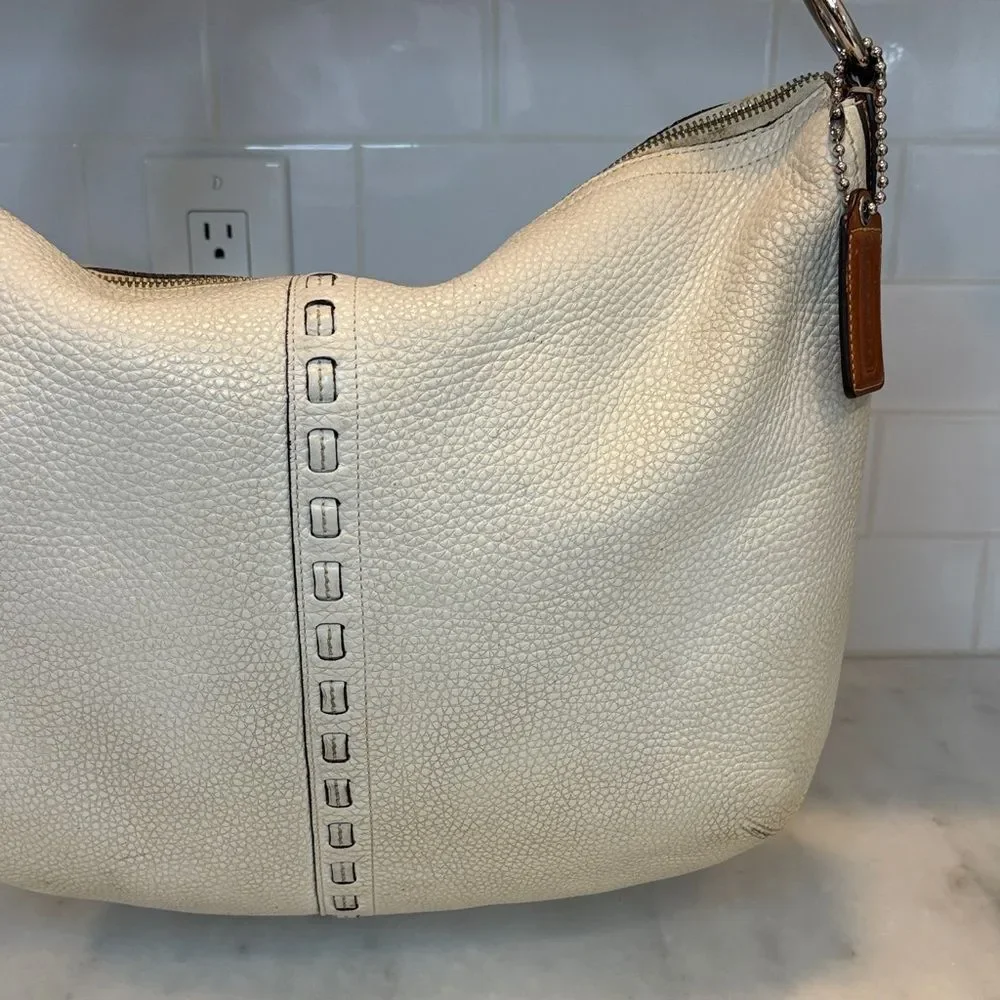 Coach Bag Purse Handbag Y2K Leather Soho Pebbled Dinky Slouch Hobo Shoulder Bag